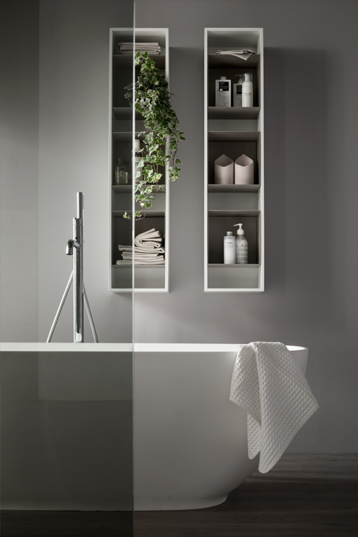 Pensili in metallo Arcombagno Collezione vasche da bango Навесные шкафы и колонки STISR179 - Вид №2