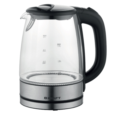 5326586 Электрочайник Kraft KF-KC1707BL черный STDN-0086321