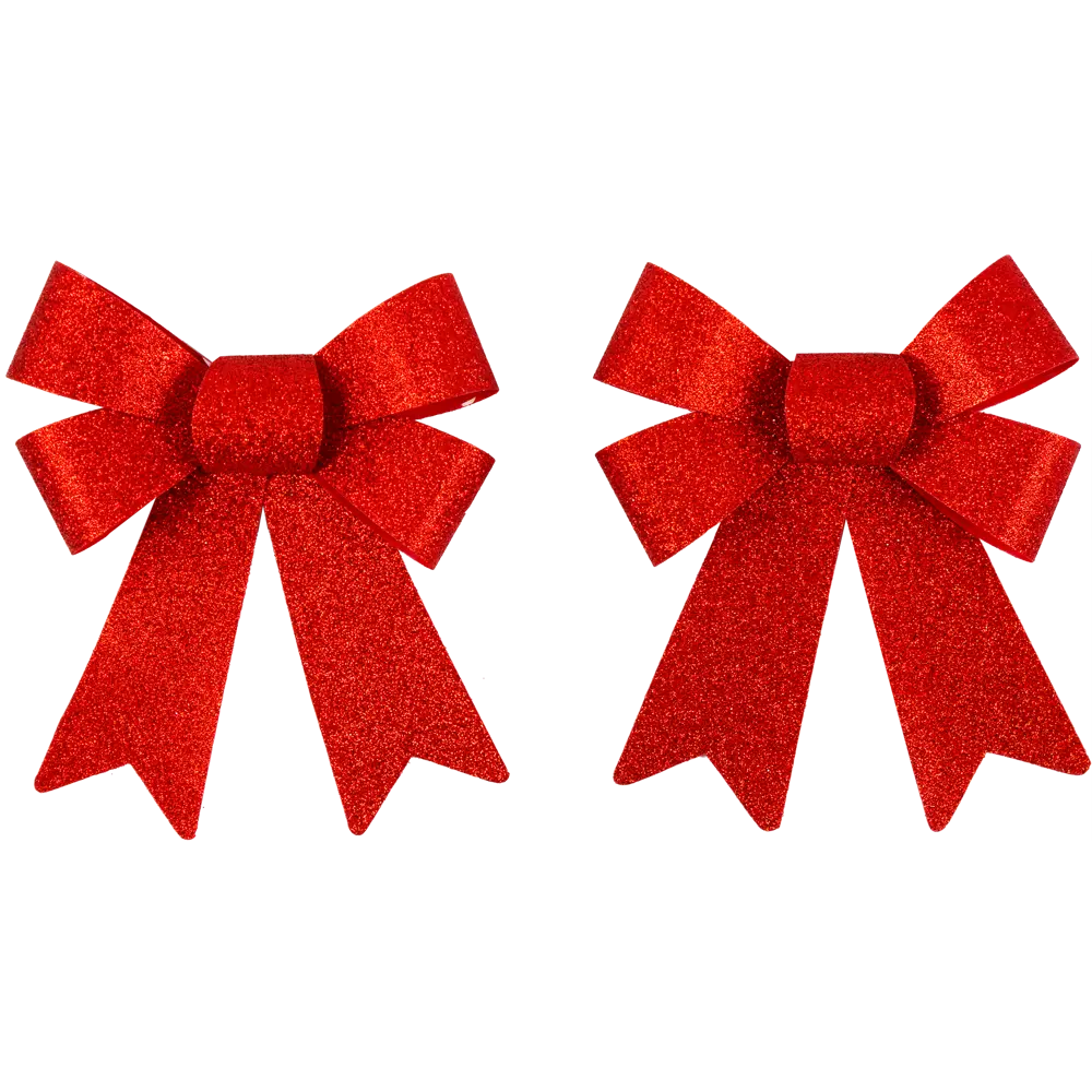 Набор ёлочных украшений «Банты из парчи», 15.5 см, текстиль, 2 шт Santreyd STLM-2176593