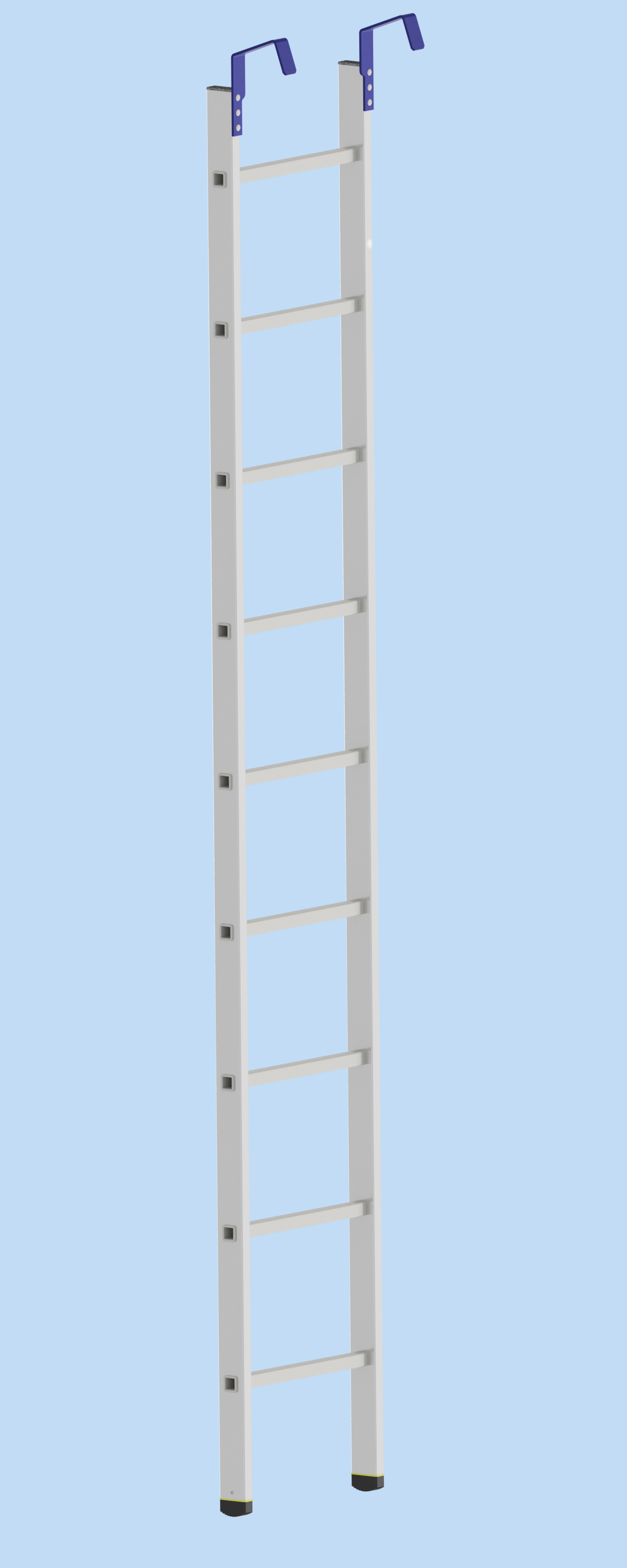 Алюминиевая лестница с крюками HH1 5110 ALUMET  - Вид №2