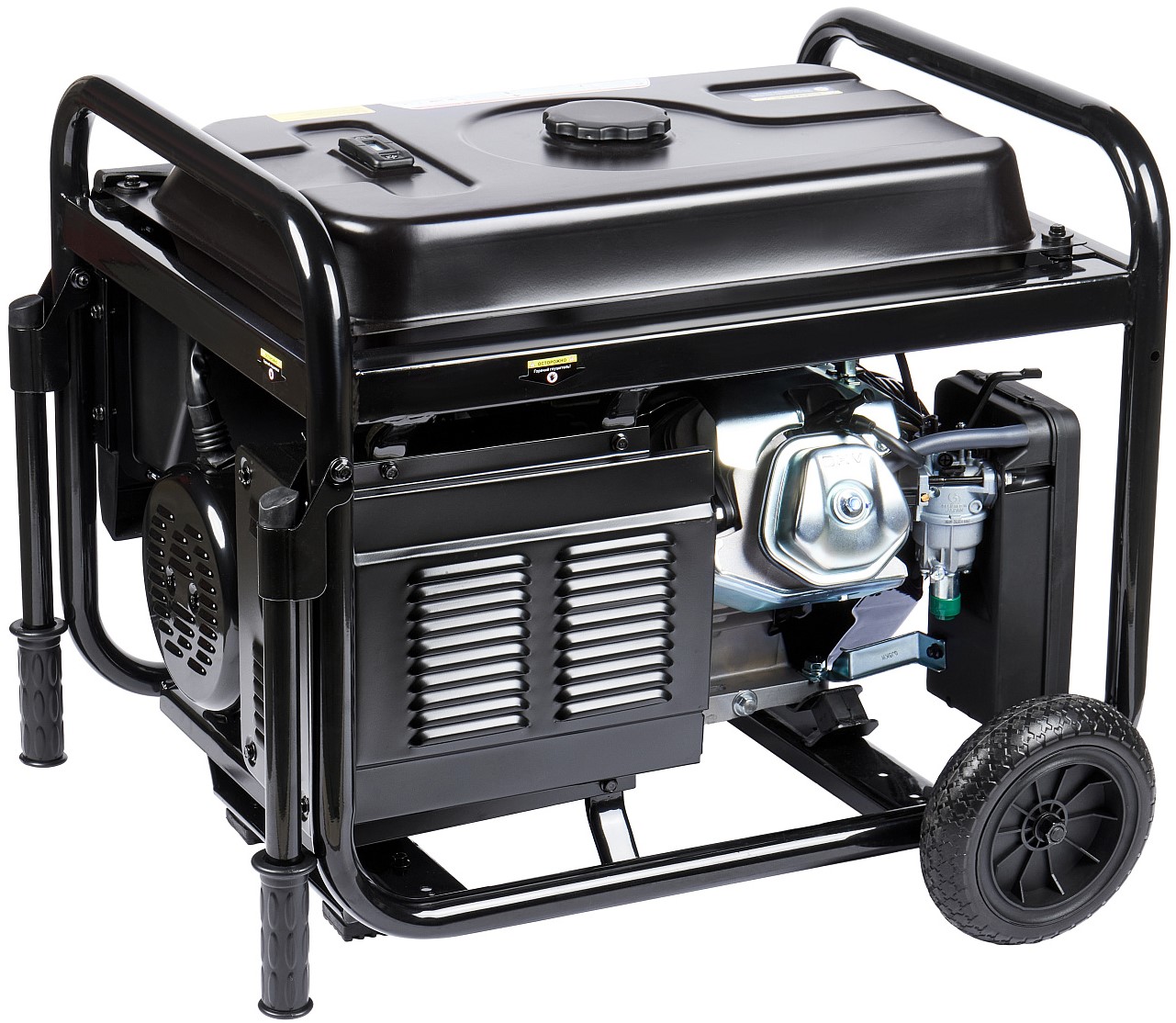 Электрогенератор   бензиновый Elitech HD GES 8000RW 9145118 STDN-0029500 - Вид №2