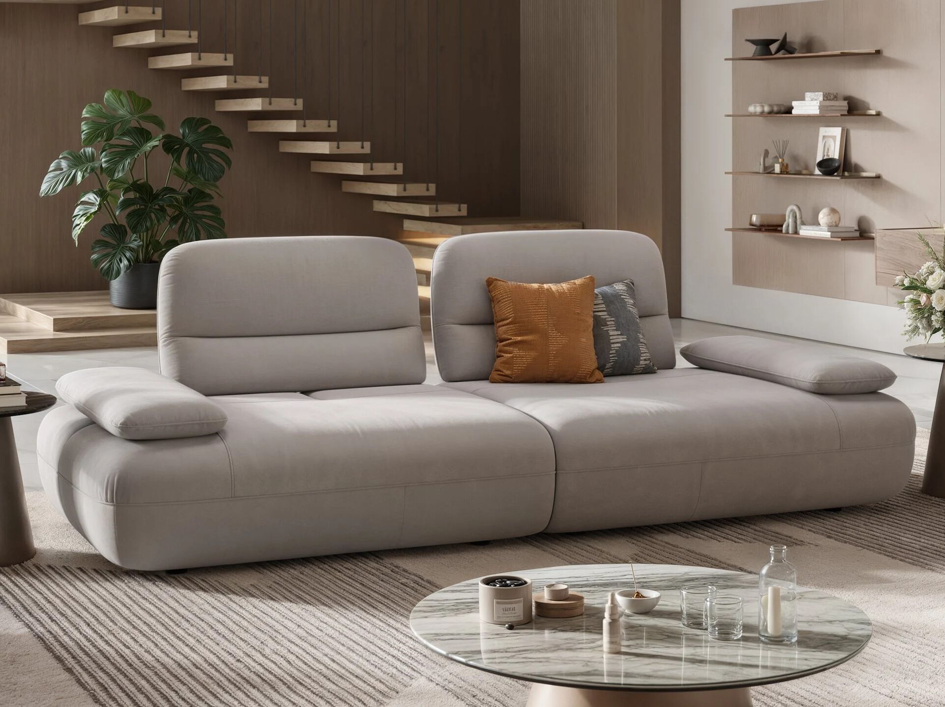 3-местный тканевый диван Sofanella Дубай ARCH-00103002 - Вид №3