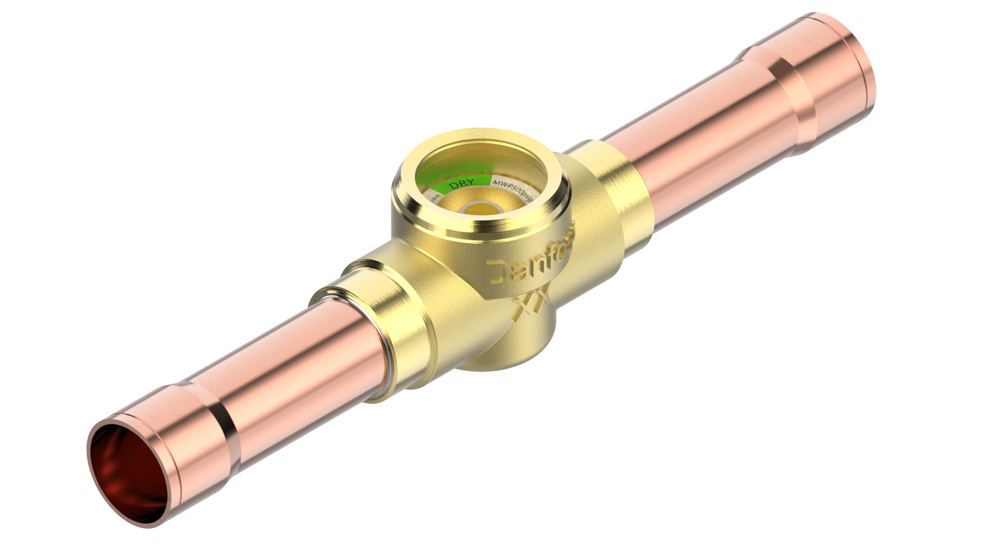 Danfoss SGN — Смотровые стекла с индикатором влажности SGN 10 Смотровое стекло 014-0202  - Вид №4