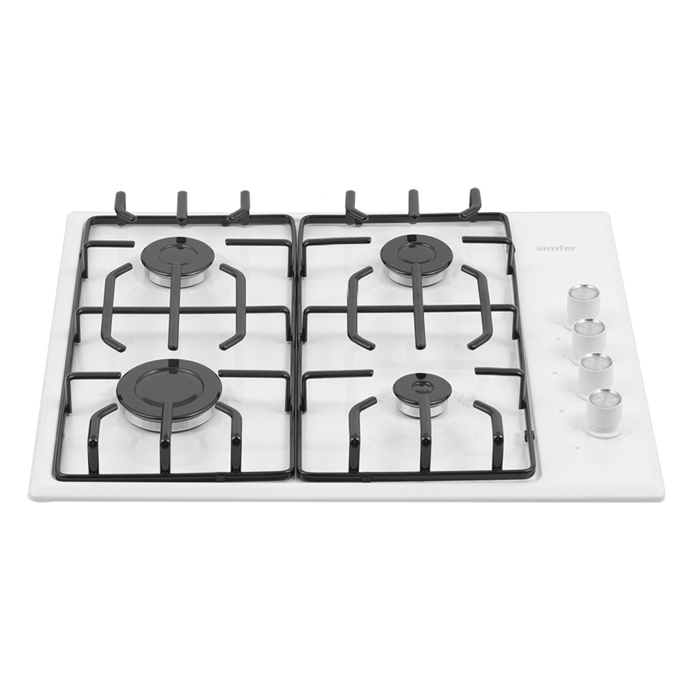 9093583 Газовая варочная поверхность Simfer H60Q40W471 STDN-0130459 - Вид №1