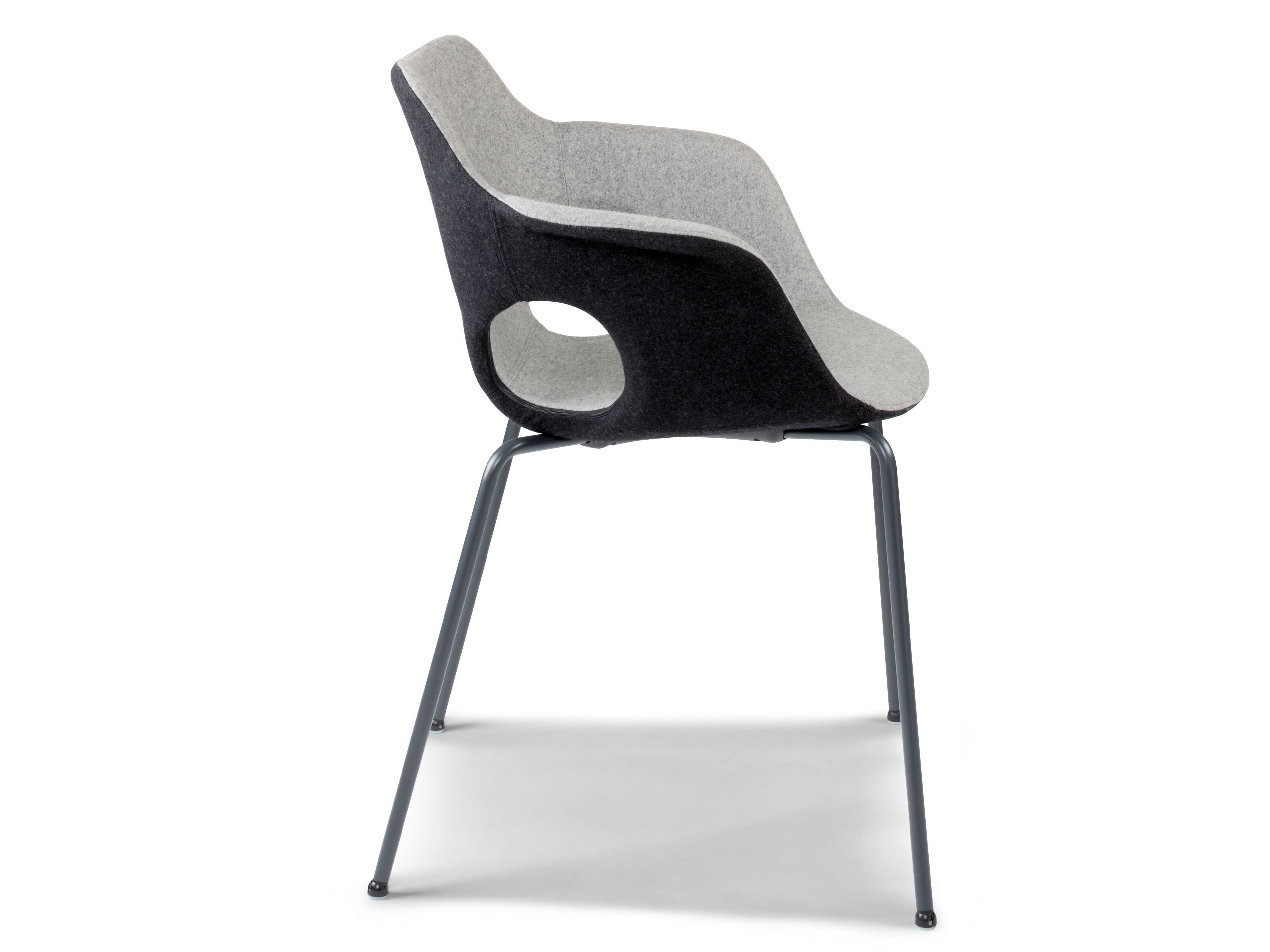 Пластиковый штабелируемый стул с подлокотниками Riccardo Rivoli OLÀ ARCH-00135560 - Вид №1