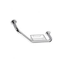 Поручень для ванны угловой с мыльницей F1719