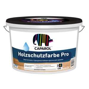 Краска по дереву Caparol Holzschutzfarbe Pro База 3 цвет прозрачный 8.46 л 88234363 STLM-2166513