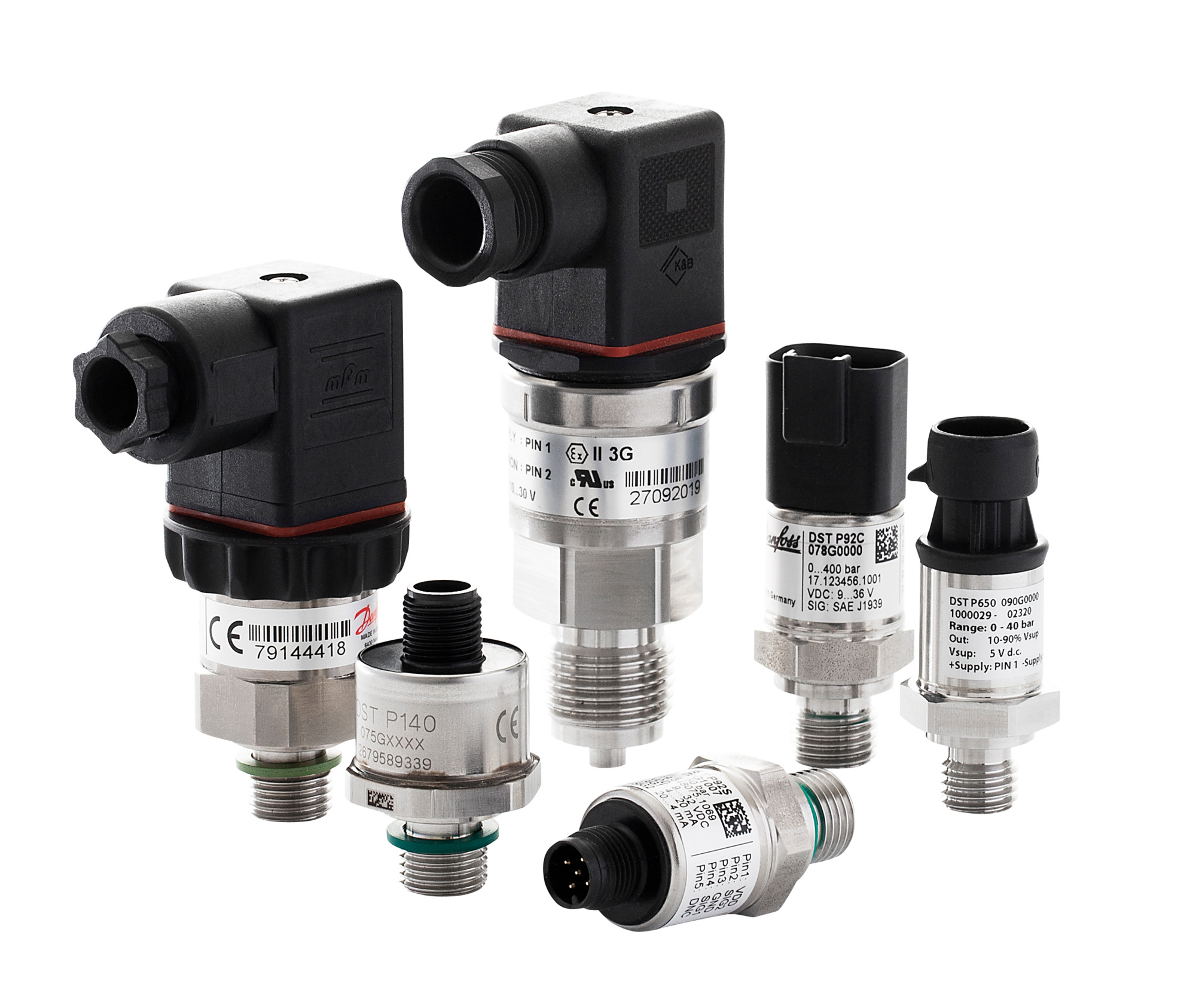 Danfoss MBS 3000 — преобразователи (датчики) давления для промышленных применений Преобразователь давления MBS 3000 060G1112  - Вид №132