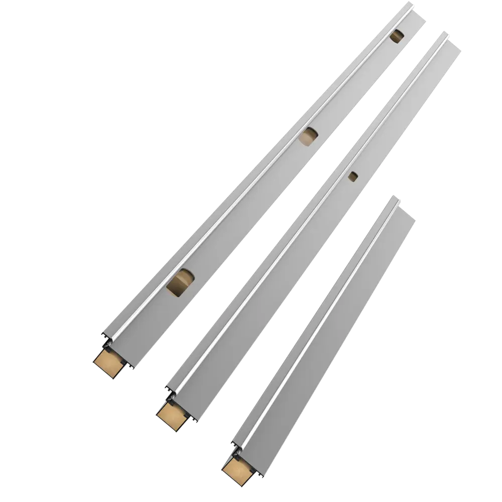 Дверная коробка Invisible 2500x65x35 мм левая цвет хром (2.5 шт.) 89461451 STLM-2096824 MARKEEVDOORS 