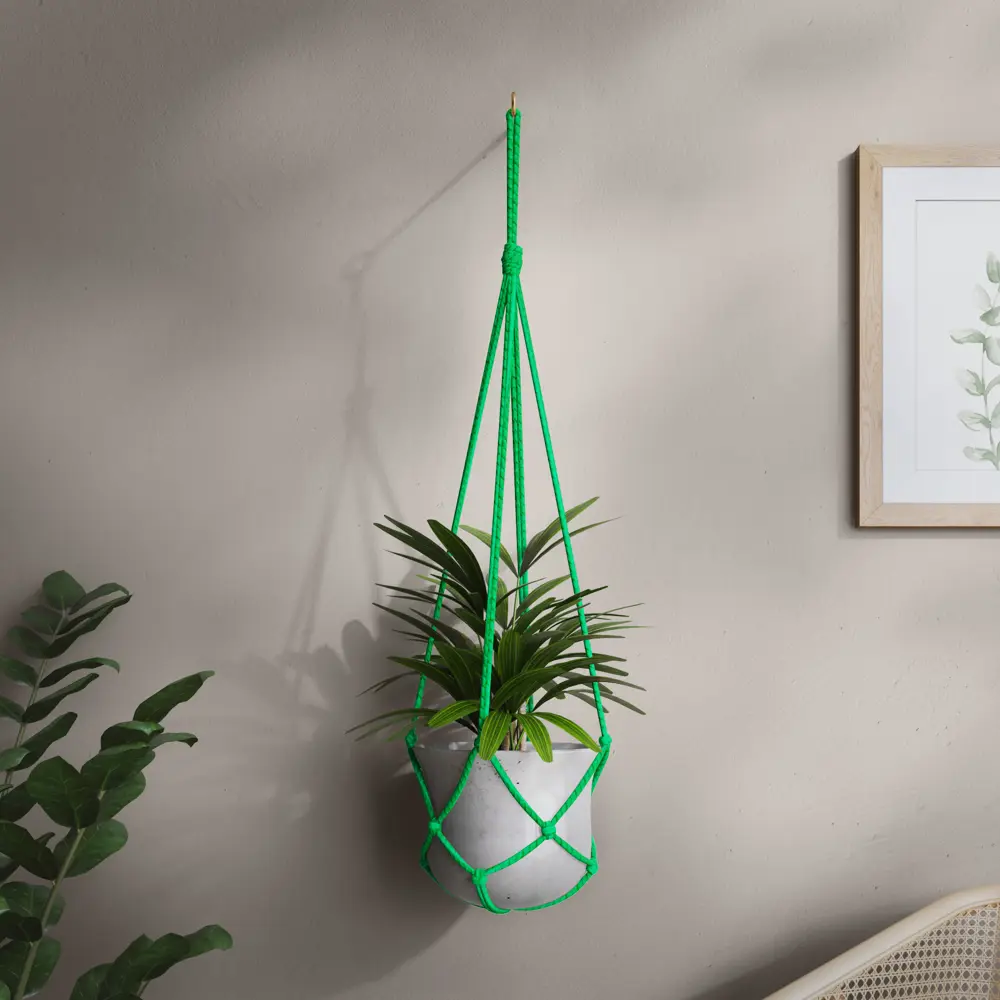 Канат крученый  10 мм 15 м полипропиленовый, цвет зеленый STANDERS STLM-2112123 - Вид №9