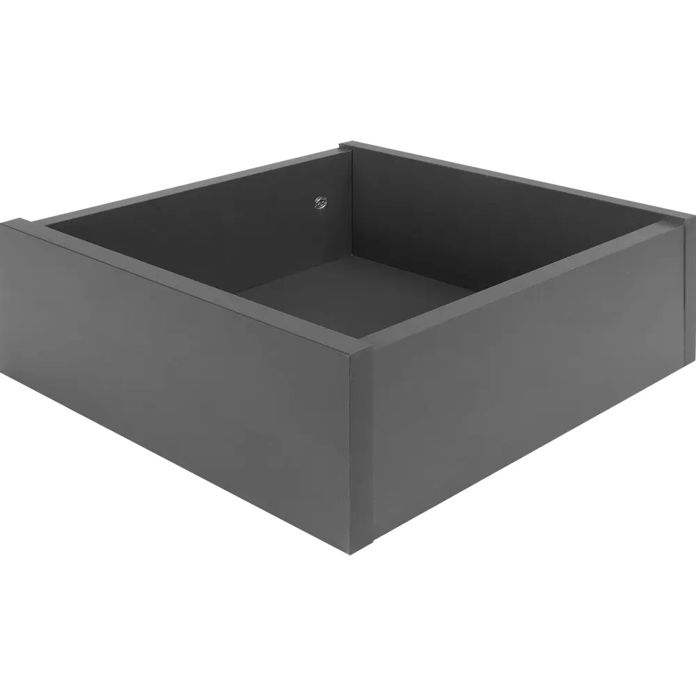 Ящик выдвижной КУБ 32.5x15x31.5 см ЛДСП цвет графит 82480997 STLM-2194784 Santreyd 