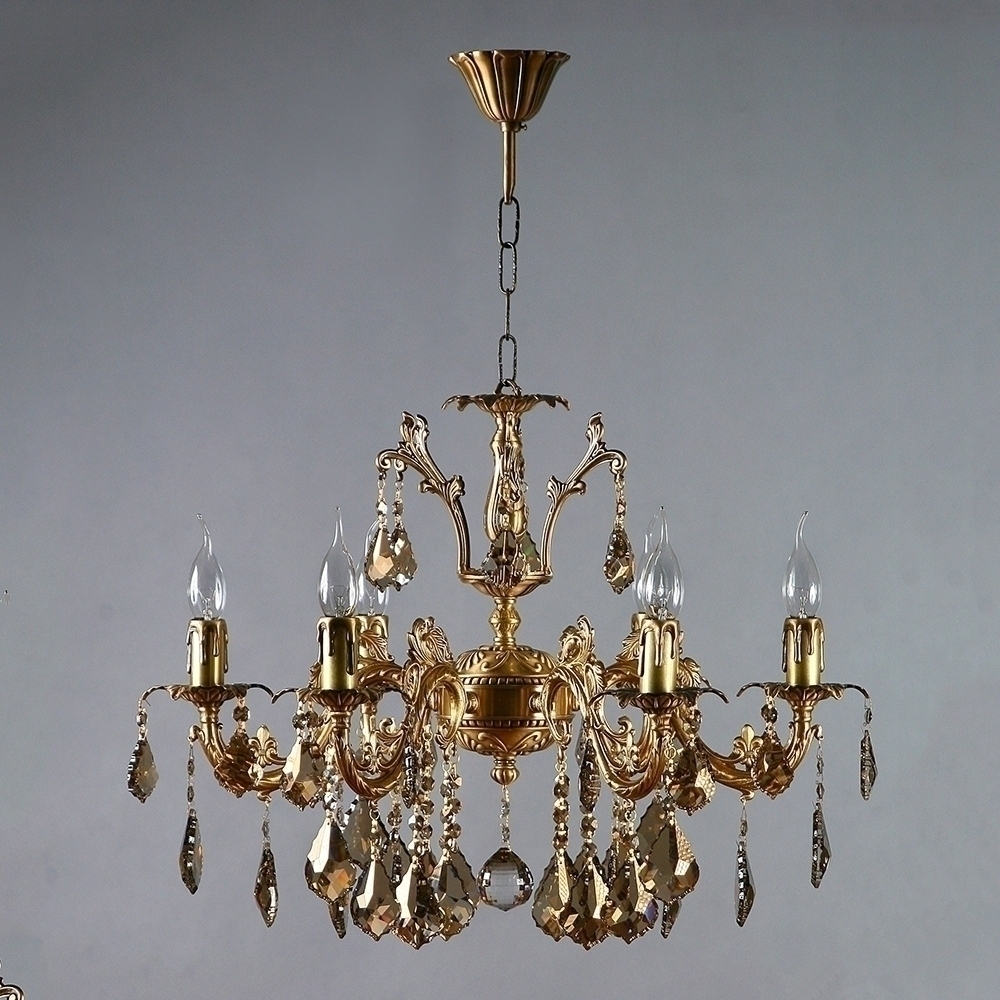 096906 Люстра Ambiente 6L 2118/6 AB Honey Leaf Mantra Granada