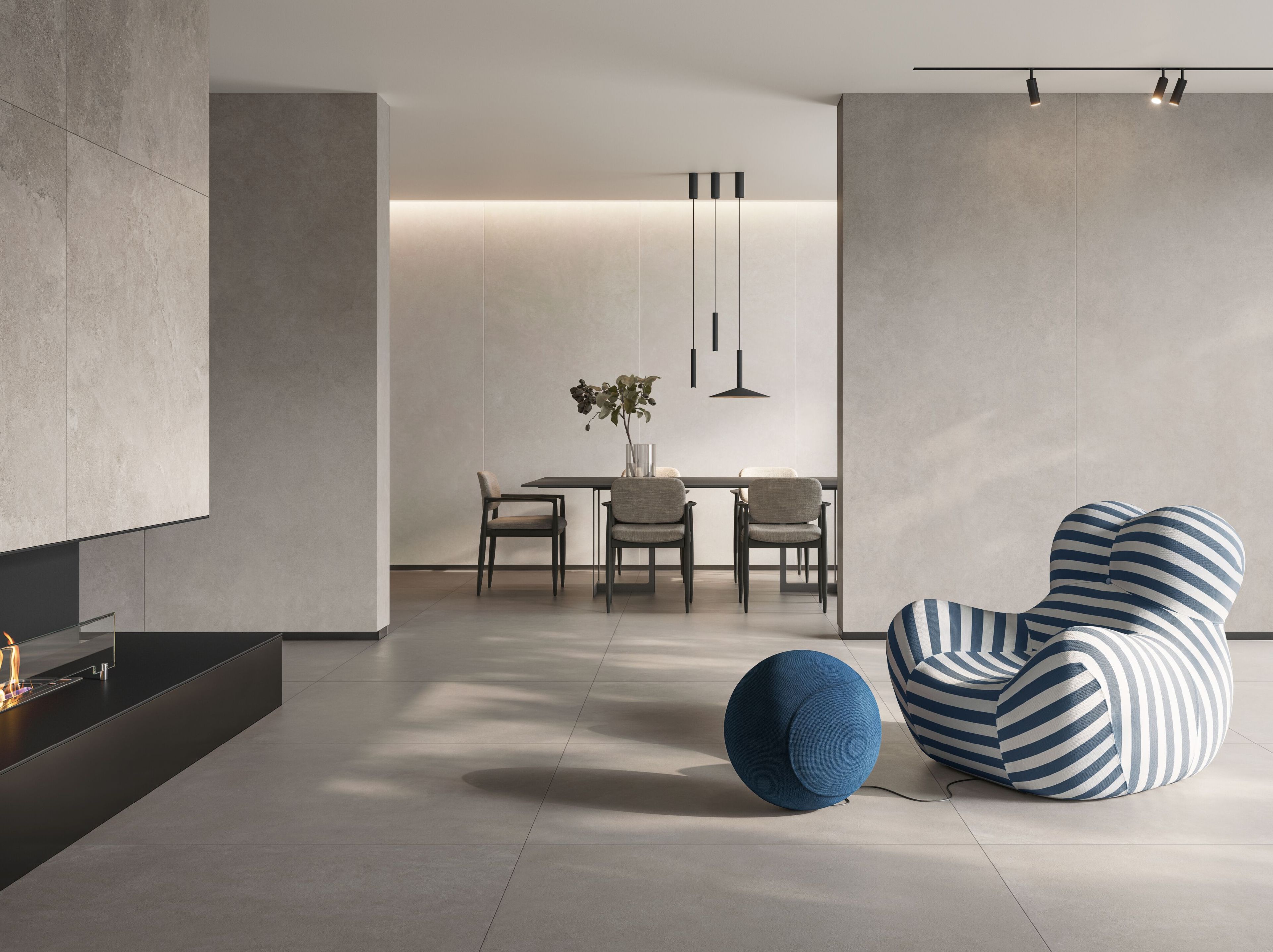 Пол / керамогранит с эффектом цемента VitrA Bathrooms CEMENTERA ARCH-00129136 - Вид №6