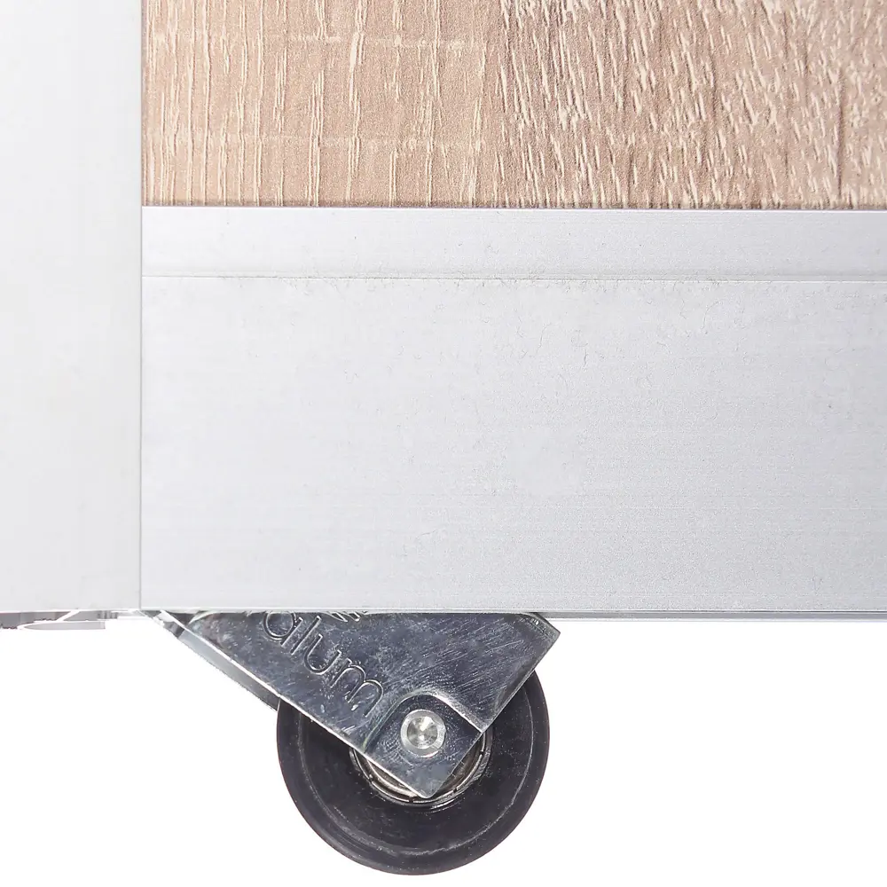 Дверь-купе KONSENSA 225.5x90.4 см МДФ цвет дуб сонома профиль матовое серебро STLM-2114119 - Вид №4