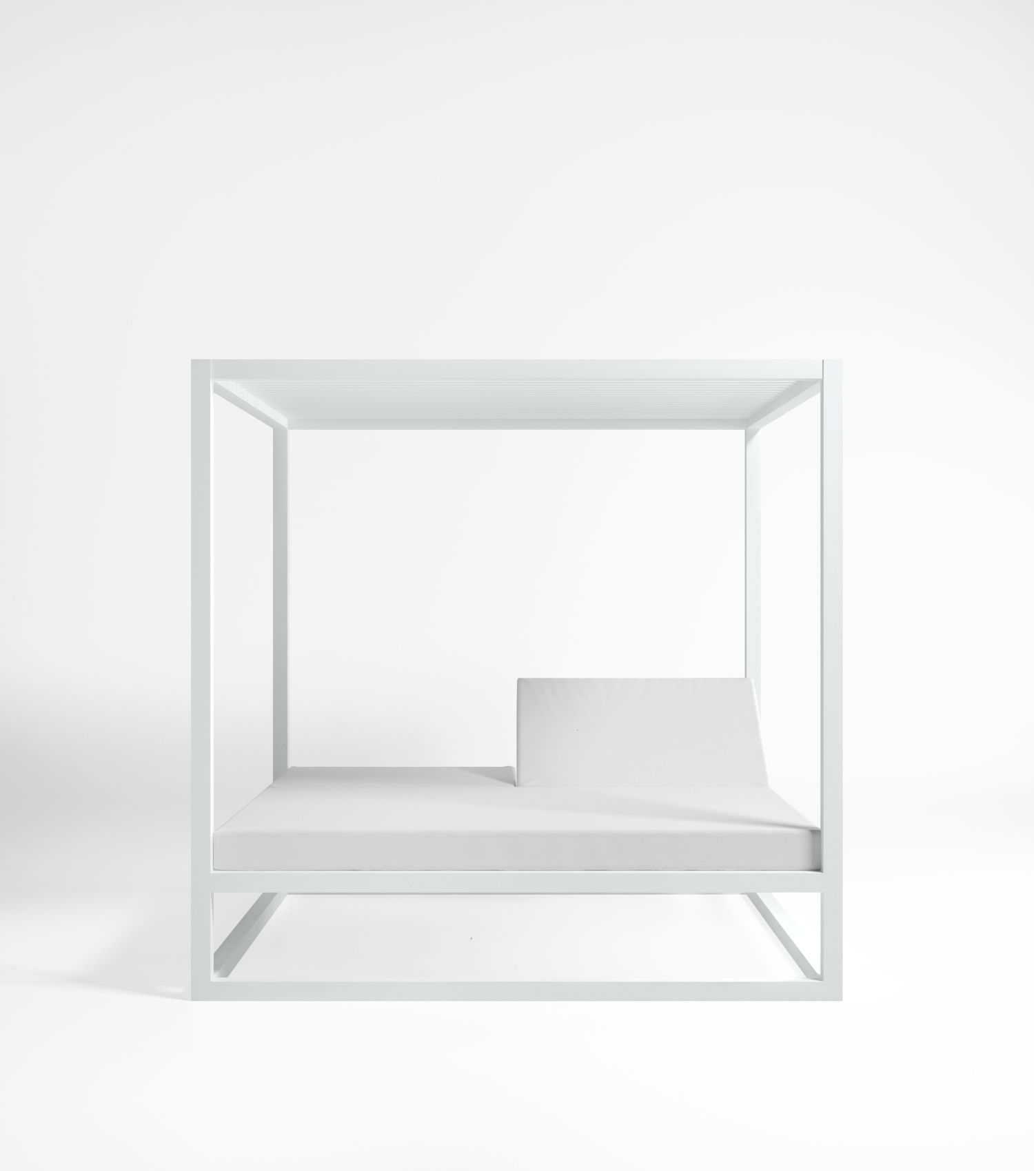 Алюминиевая кровать с балдахином GANDIABLASCO кушетка ARCH-00071810 - Вид №10