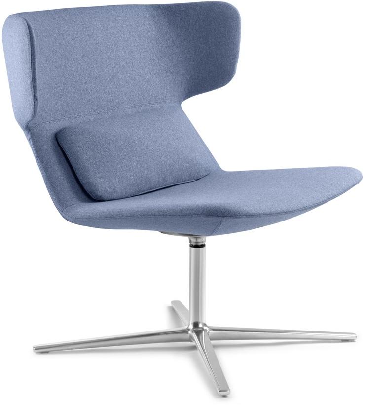 LD Seating Вращающееся кресло из ткани с 4 спицами Flexi lounge sun-id-1414454 - Вид №5