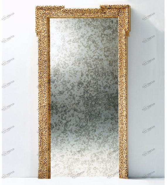 Mirabili Прямоугольное напольное зеркало из дерева и стекла в раме Mirabili arte d'abitare sun-id-1374048