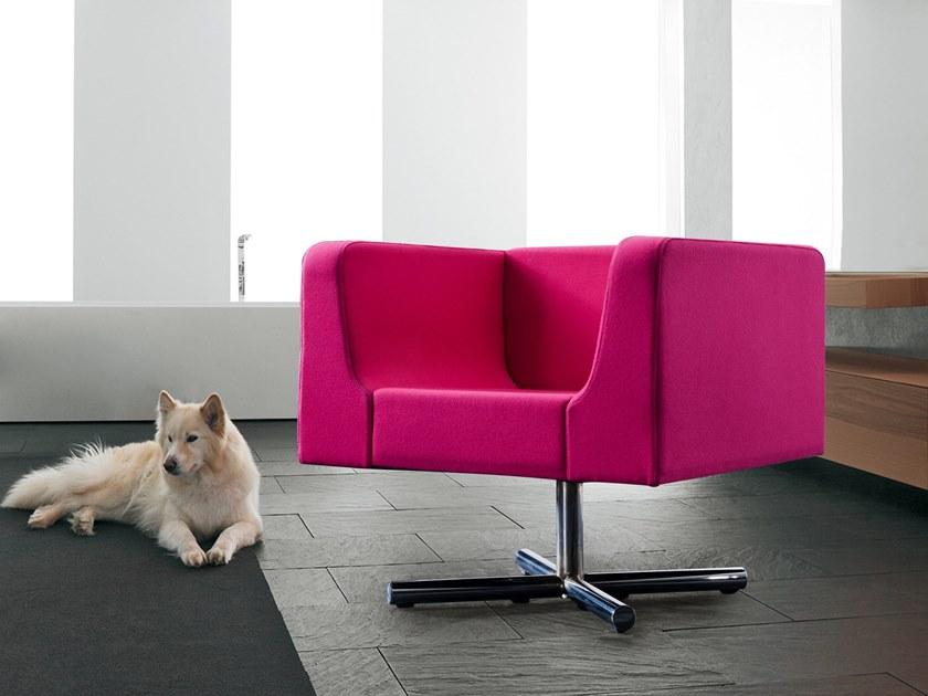 Tuna Ofis Кресло из ткани с подлокотниками H2o sun-id-1369341 - Вид №1