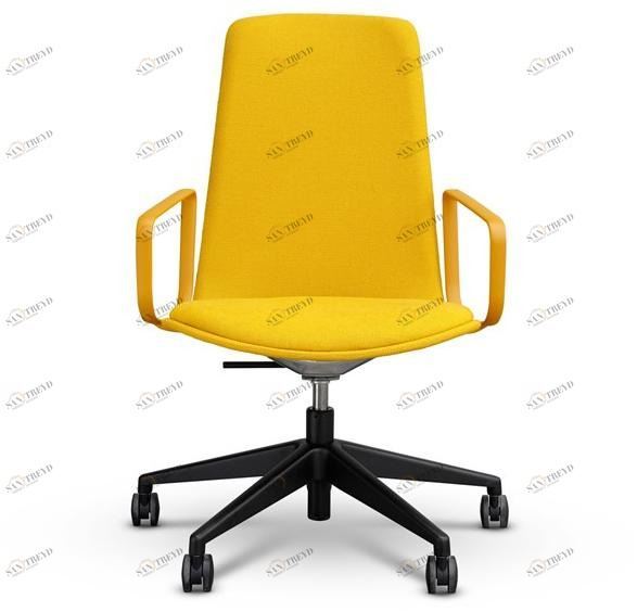 ENEA Офисный стул из ткани с 5 спицами и подлокотниками Lottus conference sun-id-1470351