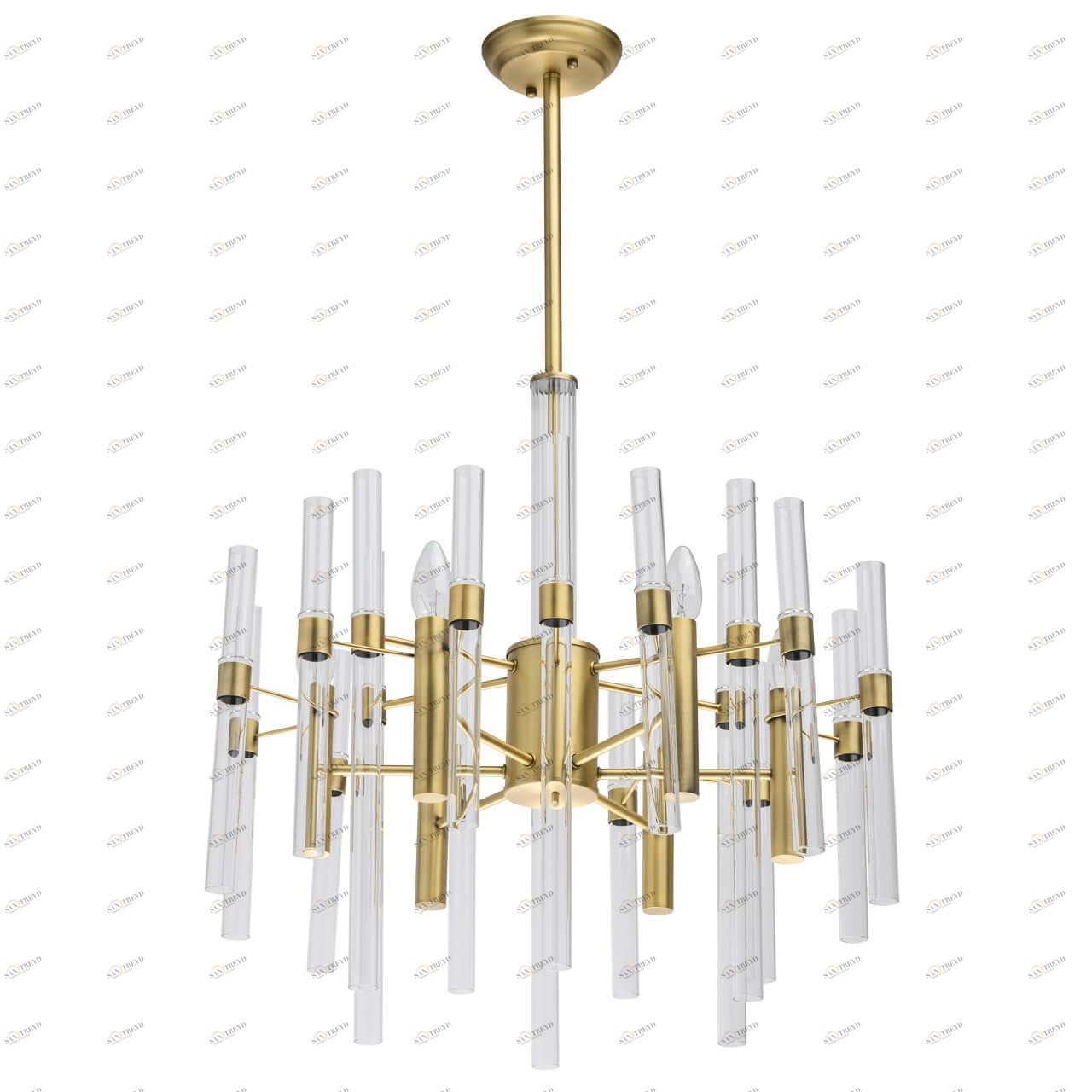 Подвесная люстра MW-Light Альгеро 285010806 латунь MW-LIGHT ДИЗАЙНЕРСКИЕ, АЛЬГЕРО 220614 Латунь 