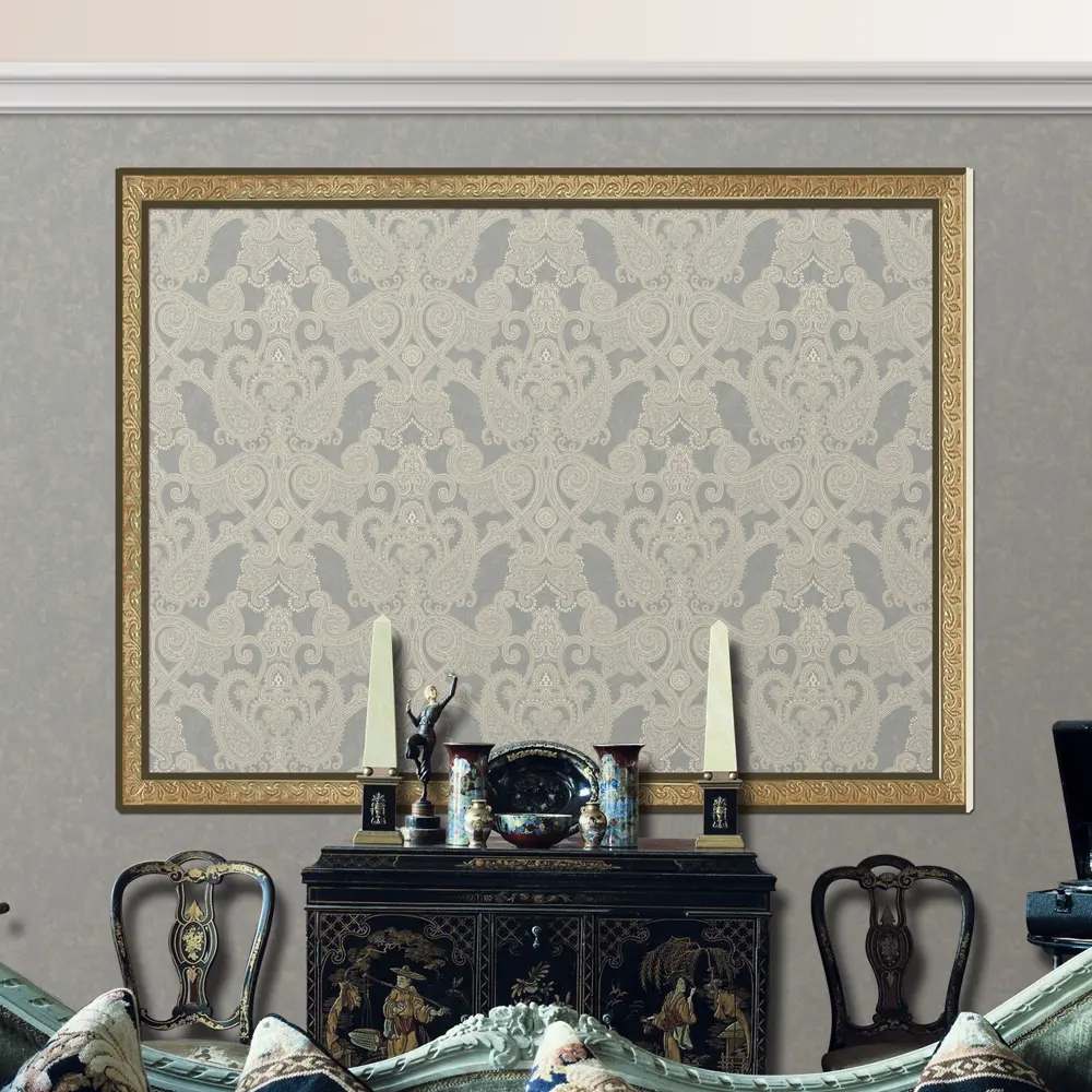 Обои флизелиновые Erismann Elegance серые 1.06 м 4562-5 STLM-2087962 - Вид №2