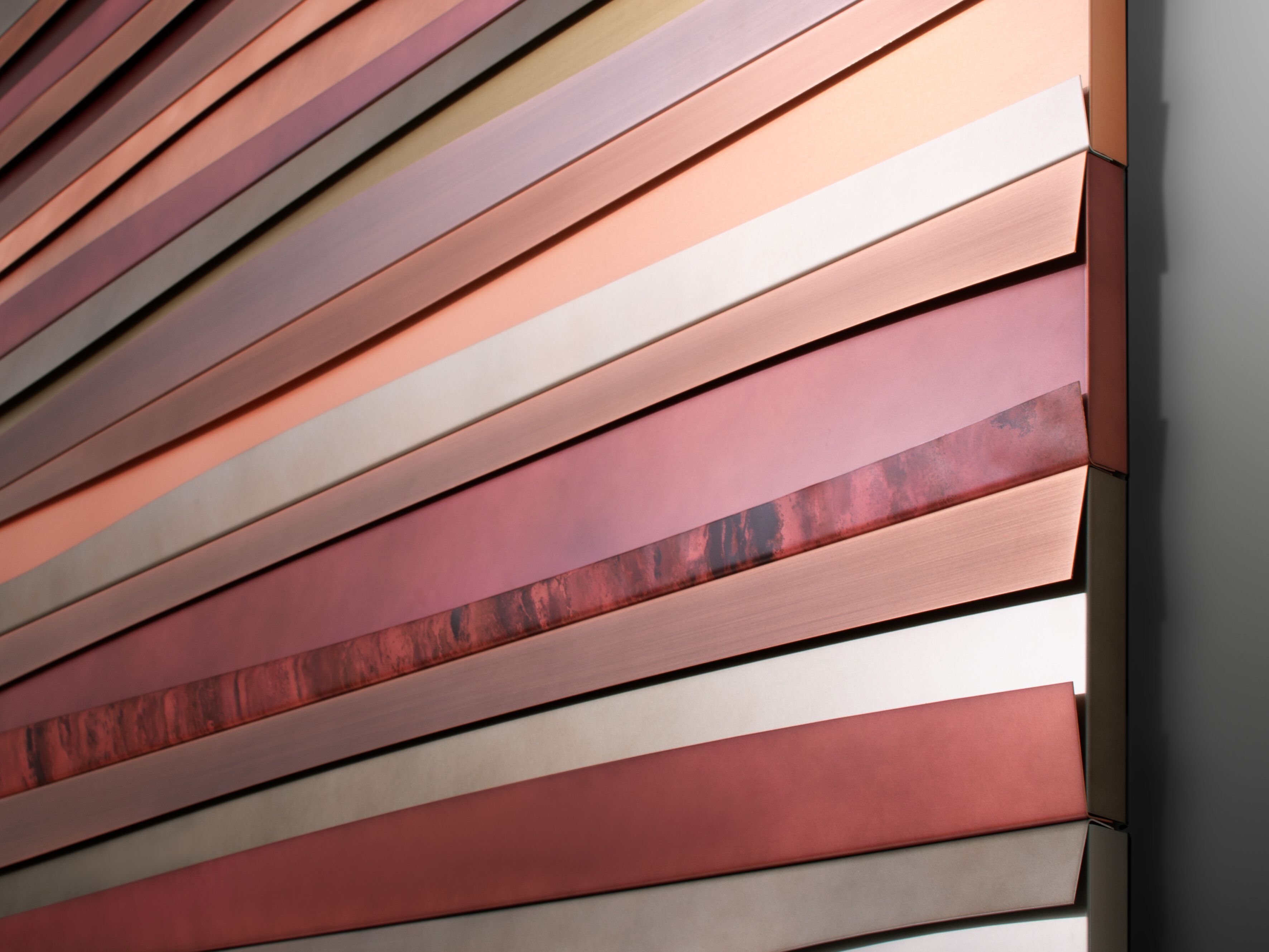 Модульное трехмерное металлическое покрытие DE CASTELLI SEDIMENTI ARCH-00055333