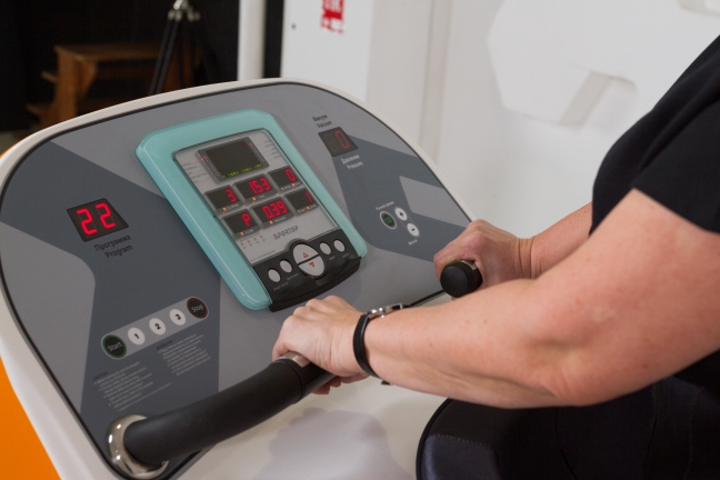 Баровакуумный тренажер Exclusive с эллипсоидом Santreyd MED-130 - Вид №4