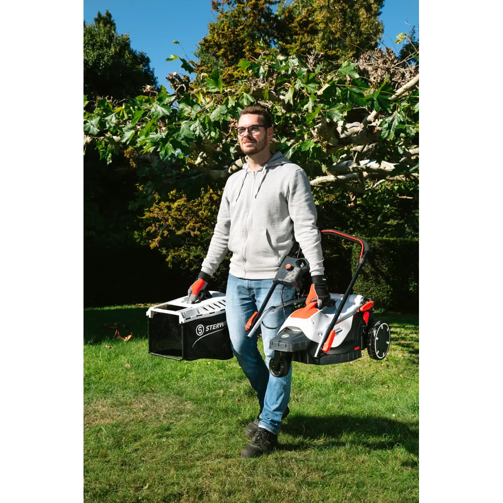Газонокосилка электрическая Sterwins ELM2-36P-3W.4 1400 Вт 36 см STLM-2121290 - Вид №12