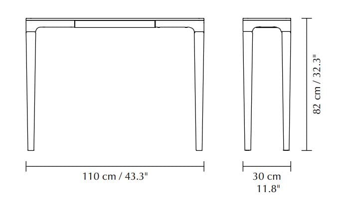 Деревянная и прямоугольная консоль Fenix-NTM® UMAGE Heart'n'Soul ARCH-00113523 - Вид №8