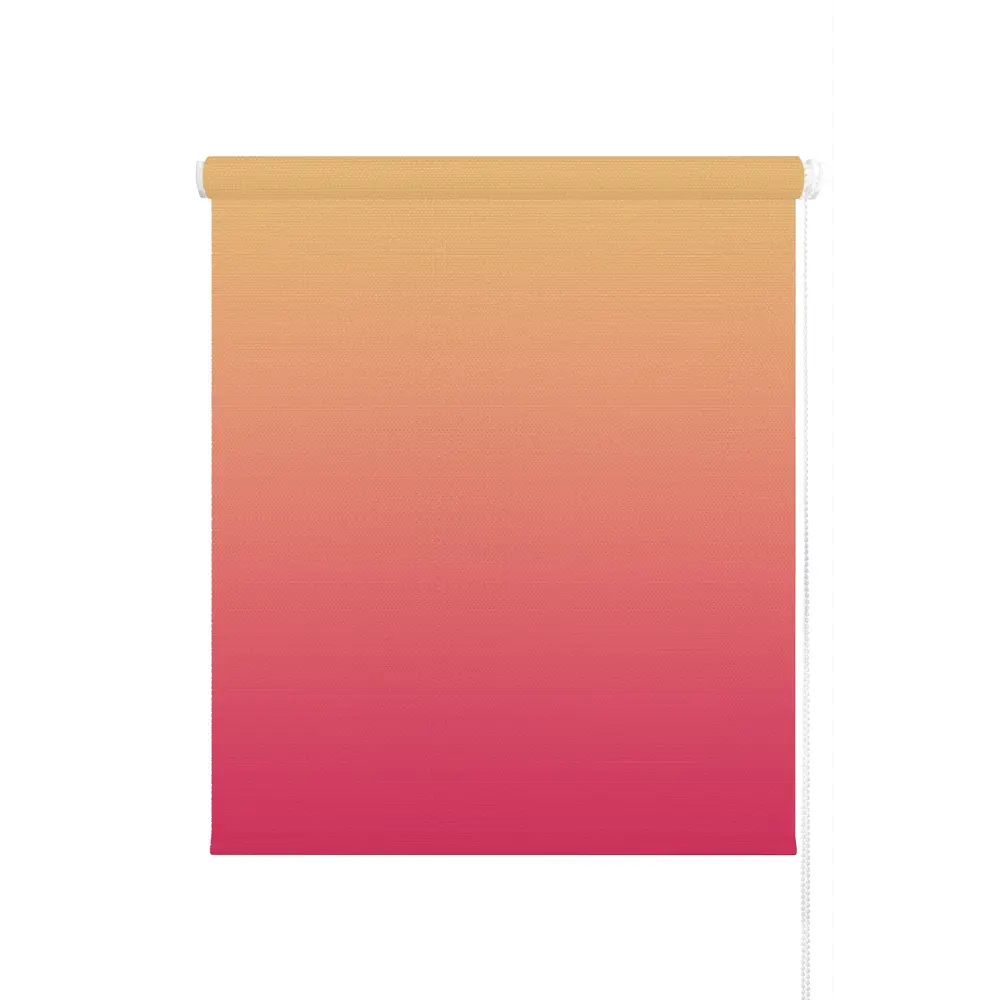 Штора рулонная Градиент 120x170 см красно-оранжевая DOMLEGRAND STLM-2082529