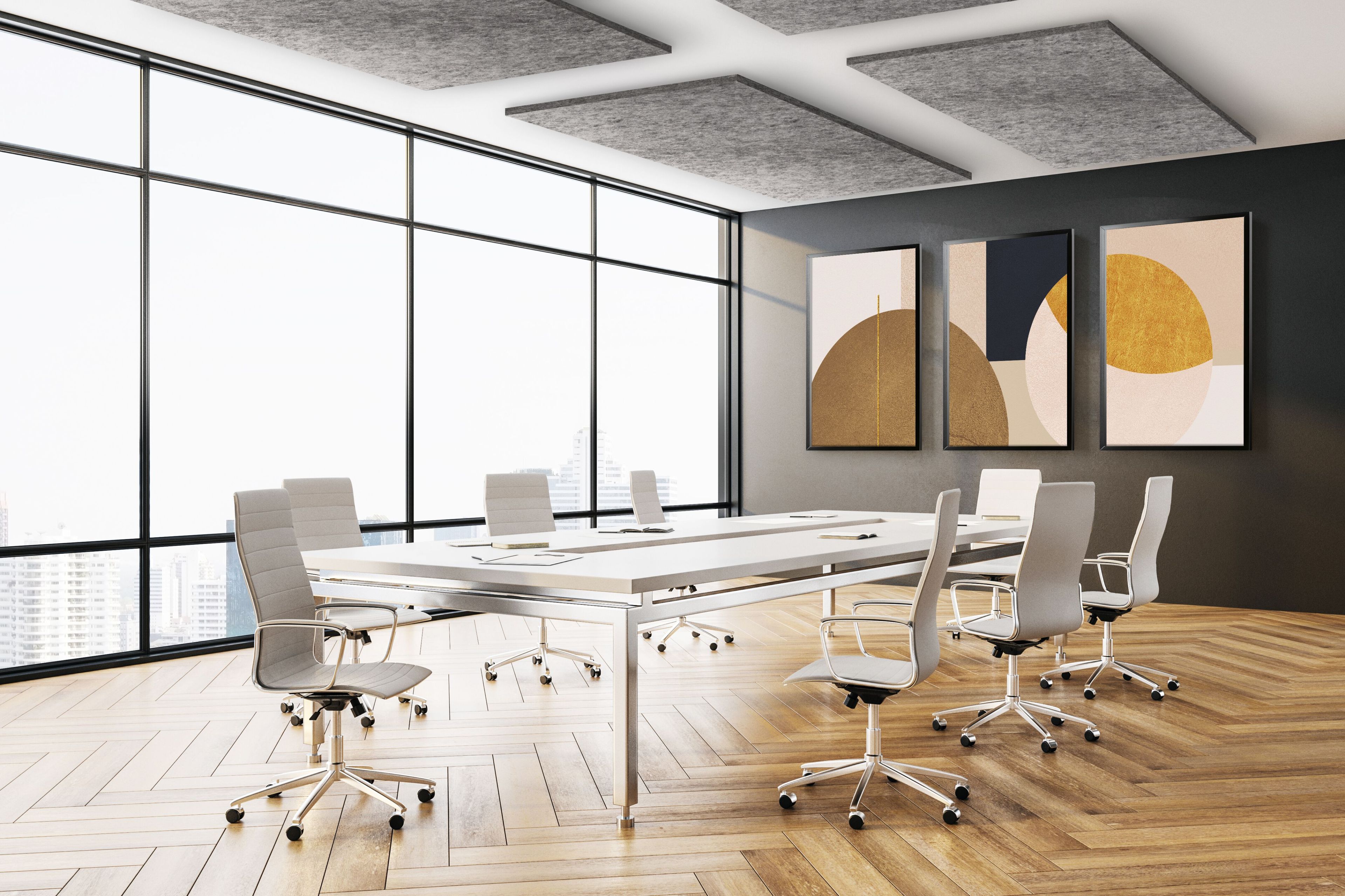 Рециркулированная акустическая панель любимчика Tecsound PureKustik ARCH-00141630 - Вид №1