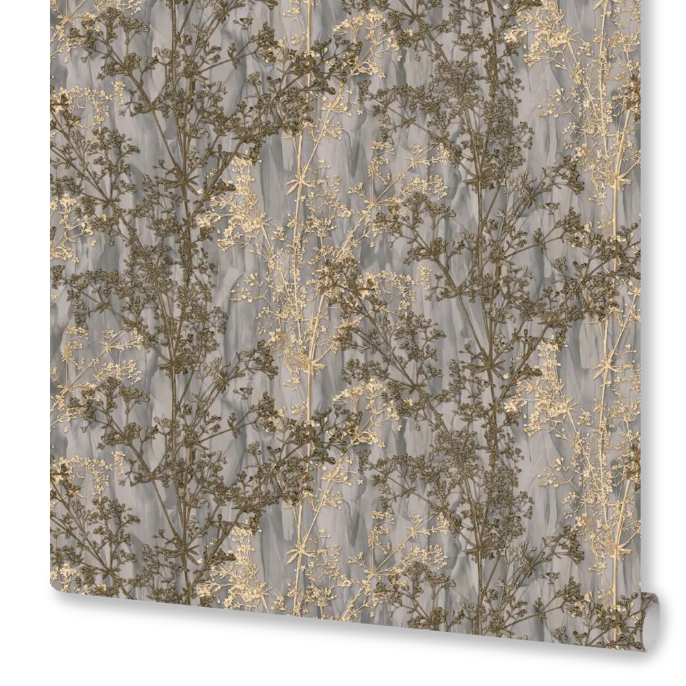 Обои флизелиновые Euro Decor Fjord темно-серые 1.06 м ED7113-23 88475912 STLM-2185647