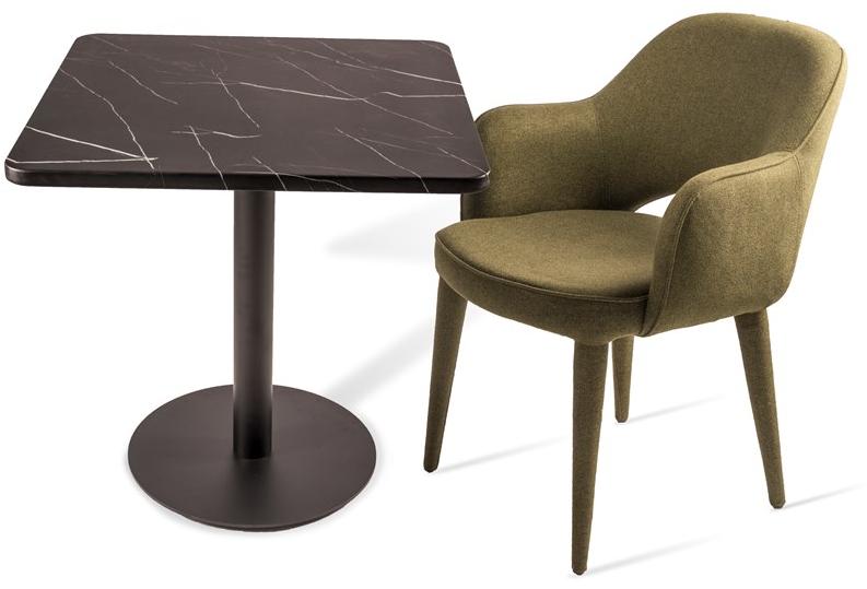 Pols Potten Квадратный стол в мдф  530-010-007  - Вид №1