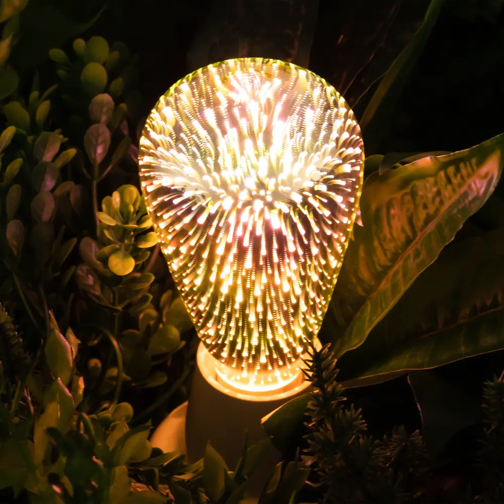 Декоративная филаментная лампа Voltega ST64 3D 3Вт E27 ретро-стиль 89345983 STLM-0924607 - Вид №5