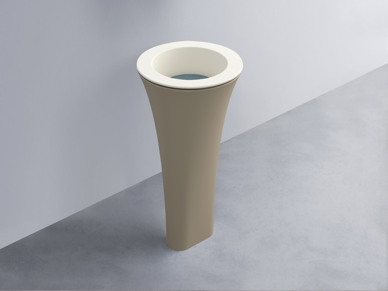 AMLA45-TL+AMPILT-PL+AMCOLT-AV Раковина Amedeo Tondo отдельностоящая cielo Enjoy + Amedeo Ceramica Cielo