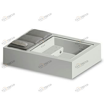 9S7TWGRSO-RM Отдельностоящая ванна  Kos by Zucchetti Quadrat Pool 