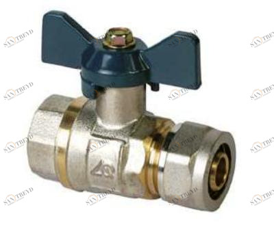 Кран шаровый 1/2х16 F г/ц В баб для МП AQL 874 AQL 874 AQUALINK 181232