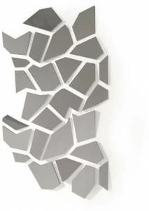 Carpanese Home Зеркальный стеклянный настенный декоративный объект Contemporary 7528