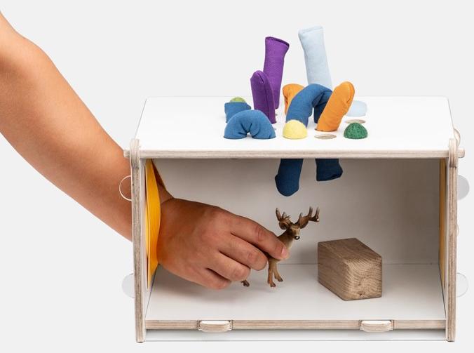 Edu2 Сенсорная игрушка для детей из фанеры sun-id-1470685 - Вид №1