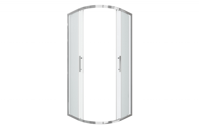 Душевое ограждение (без поддона) с двумя раздвижными дверьми STREAM BS090.1203S bravat - Вид №3