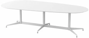 Herman Miller Овальный стол для совещаний с системой управления кабелями Civic