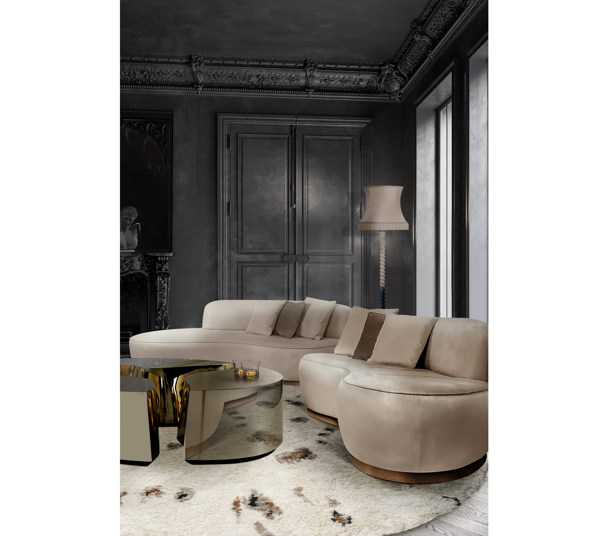 0-284 Одетт диван Boca Do Lobo  - Вид №9