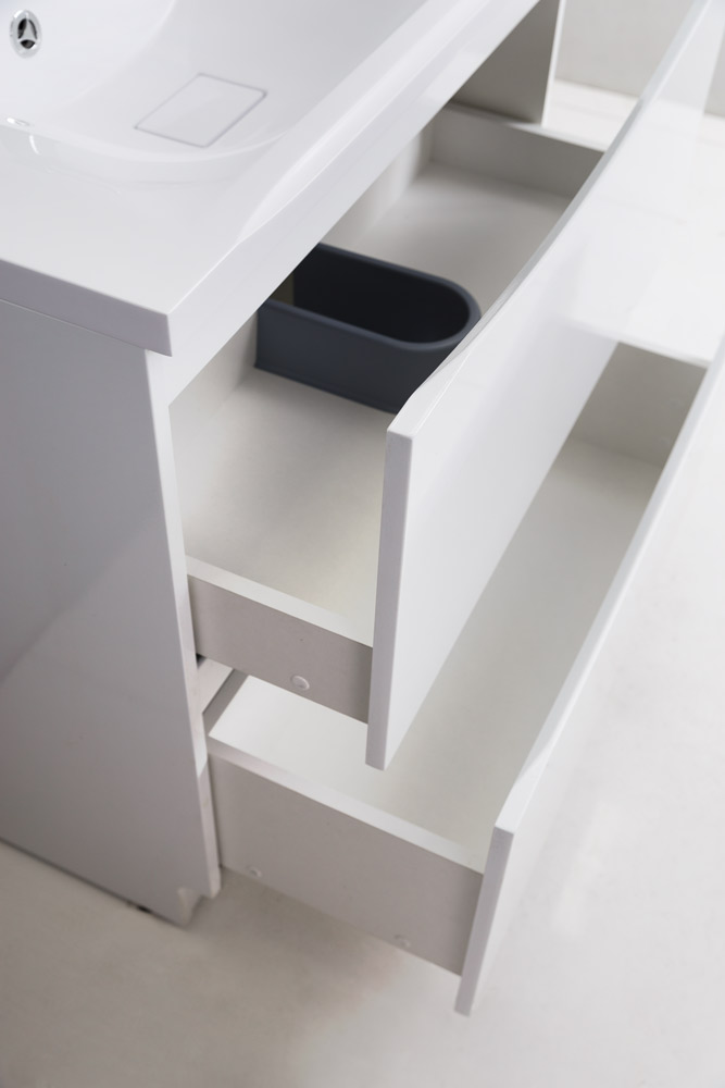 Мебель для ванной BelBagno MARINO-600-2C-PIA-BL-P  - Вид №3