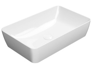 Керамическая одиночная прямоугольная столешница