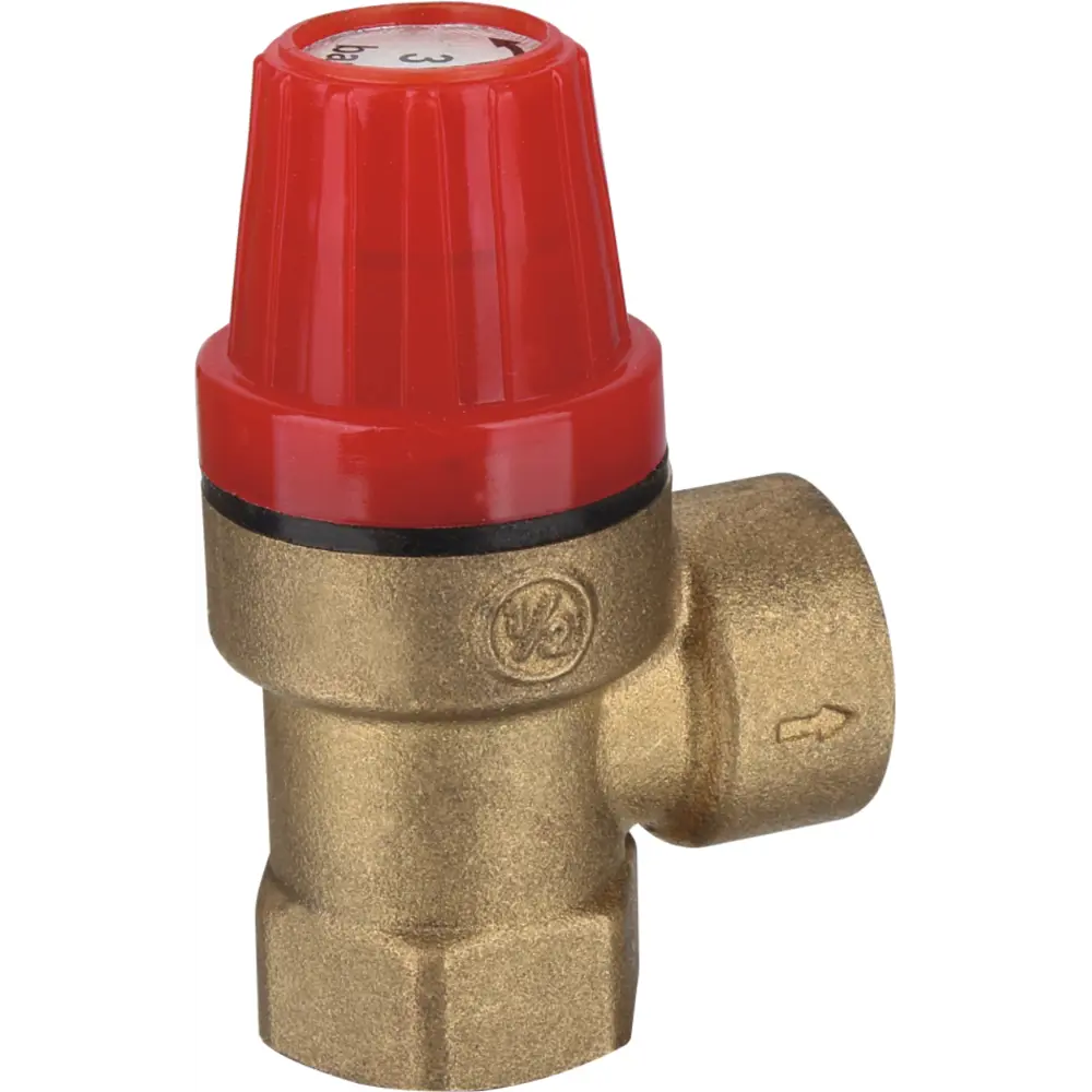 Предохранительный клапан Santreyd 1/2" 6 бар для защиты систем 89361692 STLM-1348869