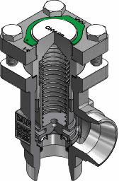 Danfoss CHV-X SS — обратные клапаны из нержавеющей стали CHV SS 25 D ANG Обратный клапан 148B5491  - Вид №3