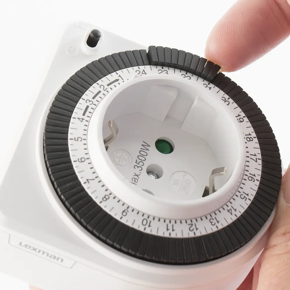 Таймер механический Lexman 3500 Вт IP20 компактный STLM-2075994 - Вид №2