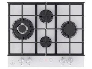 9101421 Газовая варочная поверхность LEX GVG 644 T WH