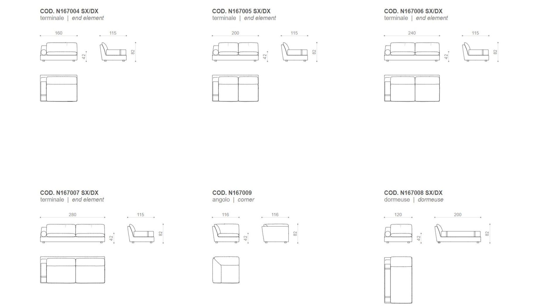 Ткань диван Nube Italia ARCH-00062513 - Вид №3