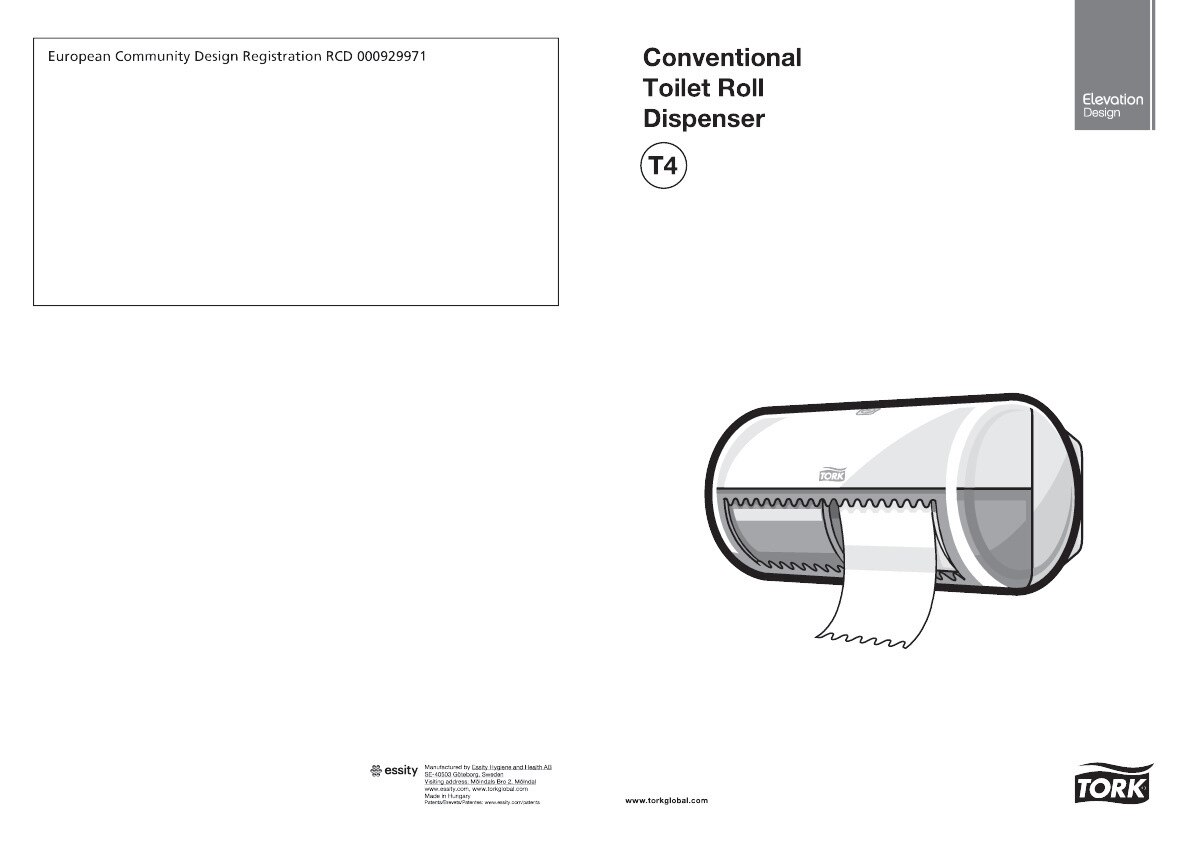 55700838 Диспенсер для туалетной бумаги с автоматической сменой рулонов. Tork  - Вид №2